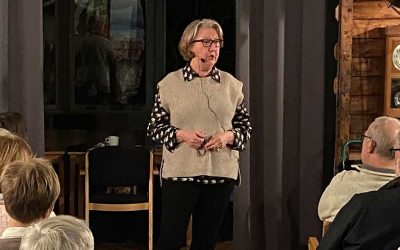 Ewa-Gun Westford bjöd på många skratt och visdomsord