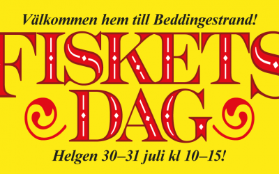 Snart är det äntligen dags för Fiskets Dag igen!