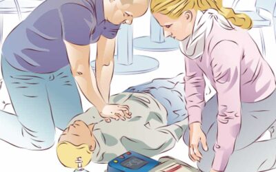 Föreläsning och kurs: hjärt- och lungräddning med hjärtstartare